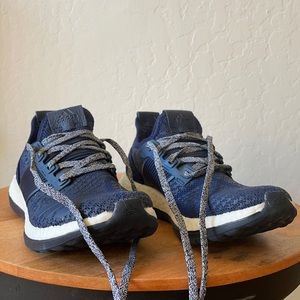 Adidas pure boost navy blue sneakers